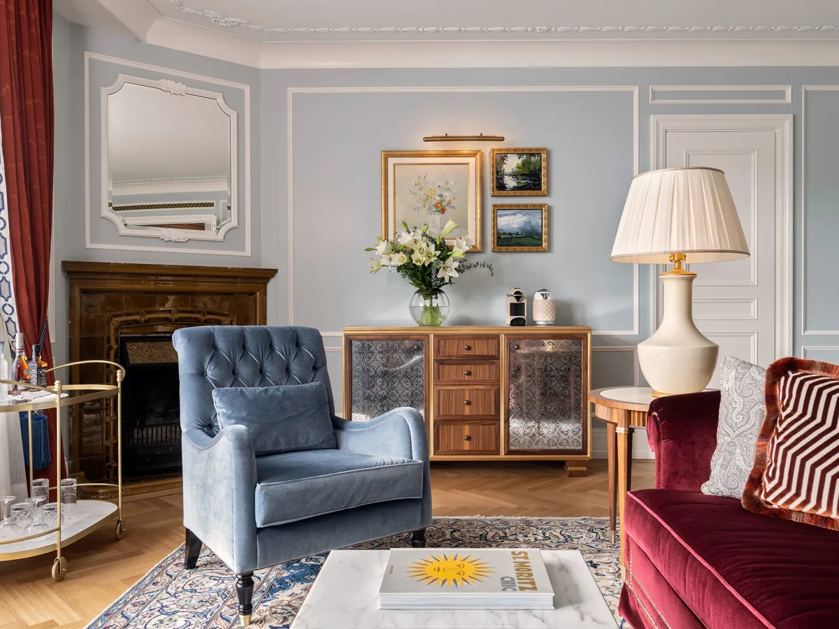 badrutts palace suites st moritz livingroom 2