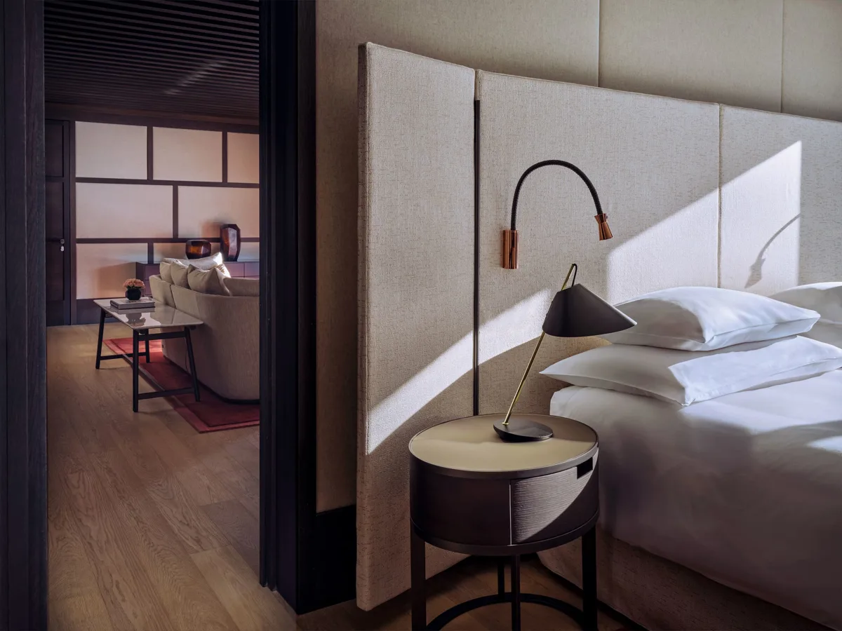 badrutts palace suites serlas prestige suite bedroom