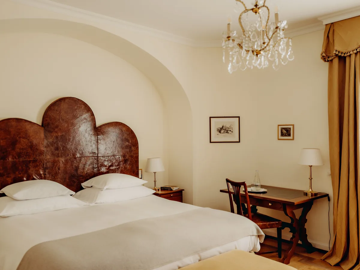 badrutts palace suites hitchcock suite bedroom