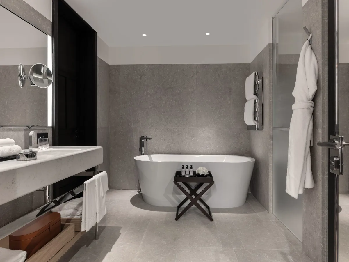 badrutts palace suites two bedroom suite bathroom